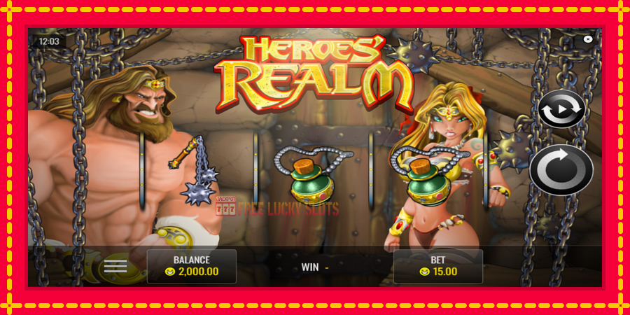 Heroes Realm: สล็อตแมชชีนพร้อมกราฟิกที่ทันสมัย, รูปภาพ 2