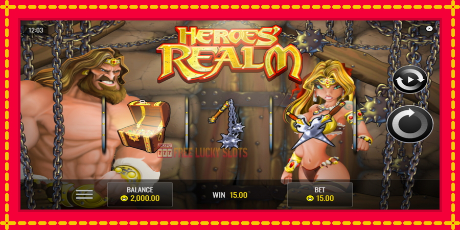 Heroes Realm: สล็อตแมชชีนพร้อมกราฟิกที่ทันสมัย, รูปภาพ 3