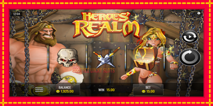 Heroes Realm: สล็อตแมชชีนพร้อมกราฟิกที่ทันสมัย, รูปภาพ 4