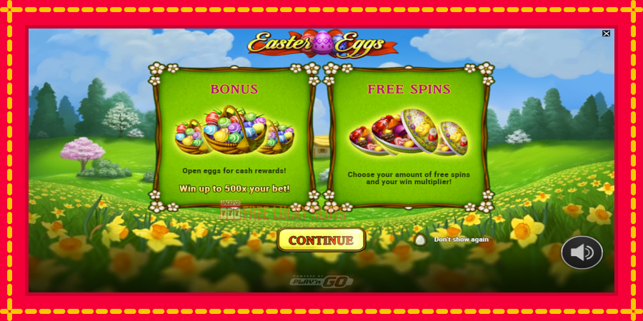 Easter Eggs: สล็อตแมชชีนพร้อมกราฟิกที่ทันสมัย, รูปภาพ 1