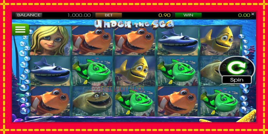 Under the Sea: สล็อตแมชชีนพร้อมกราฟิกที่ทันสมัย, รูปภาพ 1