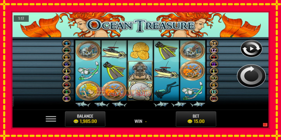 Ocean Treasure: สล็อตแมชชีนพร้อมกราฟิกที่ทันสมัย, รูปภาพ 1