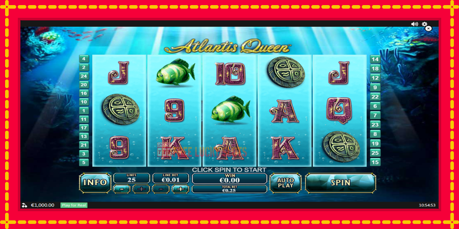 Atlantis Queen: สล็อตแมชชีนพร้อมกราฟิกที่ทันสมัย, รูปภาพ 1