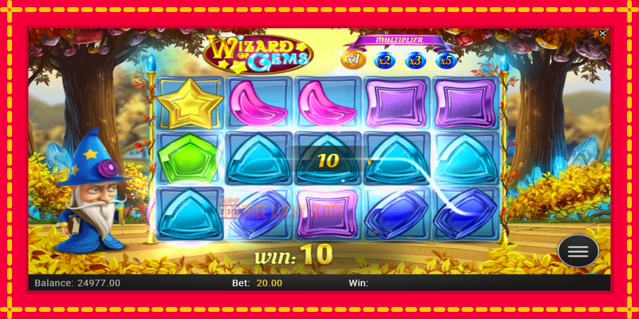 Wizard of Gems: สล็อตแมชชีนพร้อมกราฟิกที่ทันสมัย, รูปภาพ 4