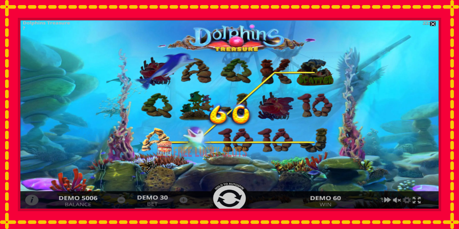 Dolphins Treasure: สล็อตแมชชีนพร้อมกราฟิกที่ทันสมัย, รูปภาพ 4