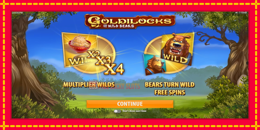 Goldilocks and the Wild Bears: สล็อตแมชชีนพร้อมกราฟิกที่ทันสมัย, รูปภาพ 1