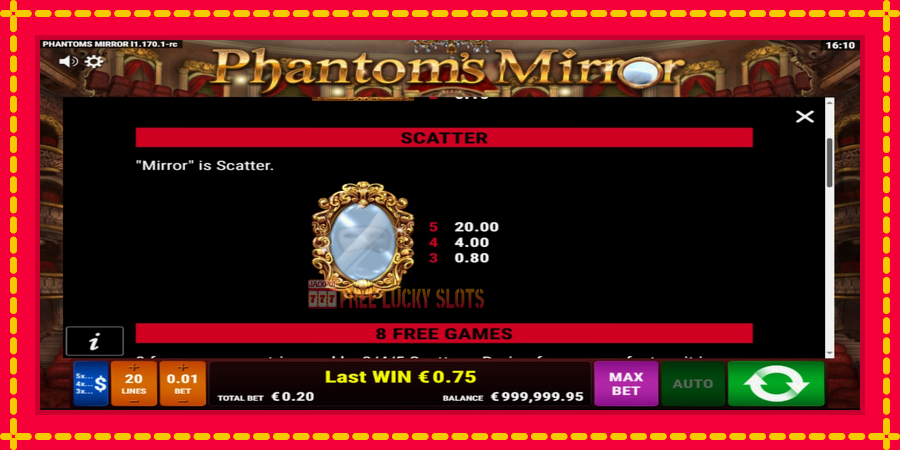 Phantoms Mirror: สล็อตแมชชีนพร้อมกราฟิกที่ทันสมัย, รูปภาพ 6