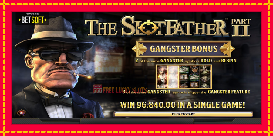 The Slotfather 2: สล็อตแมชชีนพร้อมกราฟิกที่ทันสมัย, รูปภาพ 1