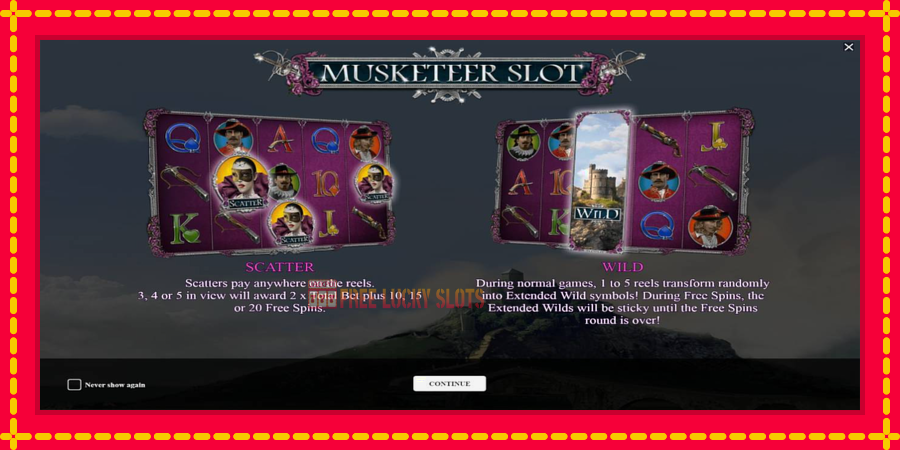 Musketeer Slot: สล็อตแมชชีนพร้อมกราฟิกที่ทันสมัย, รูปภาพ 1