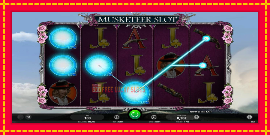 Musketeer Slot: สล็อตแมชชีนพร้อมกราฟิกที่ทันสมัย, รูปภาพ 3