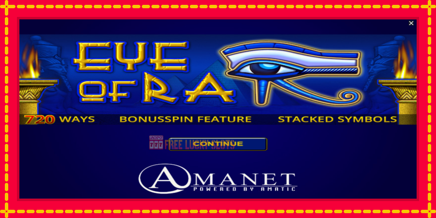 Eye of Ra: สล็อตแมชชีนพร้อมกราฟิกที่ทันสมัย, รูปภาพ 1