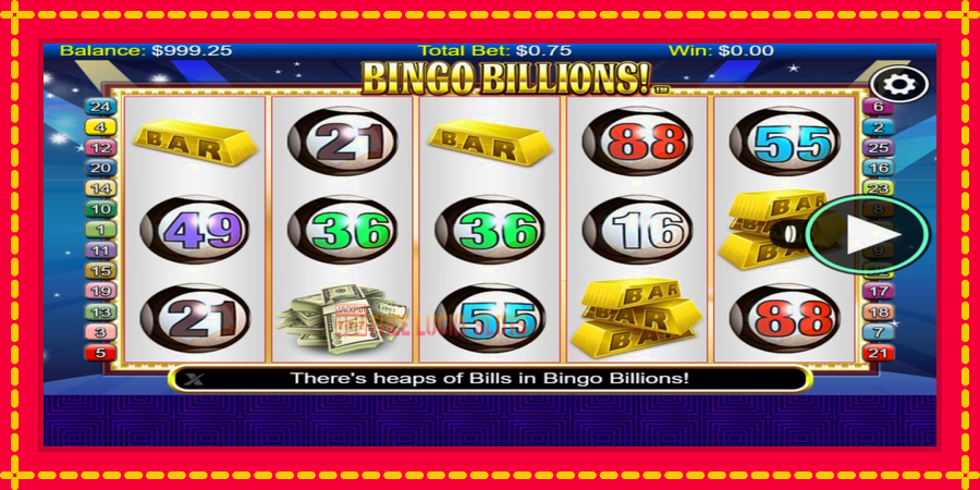 Bingo Billions: สล็อตแมชชีนพร้อมกราฟิกที่ทันสมัย, รูปภาพ 1