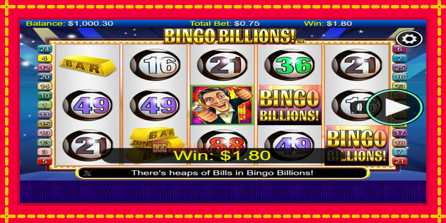 Bingo Billions: สล็อตแมชชีนพร้อมกราฟิกที่ทันสมัย, รูปภาพ 2