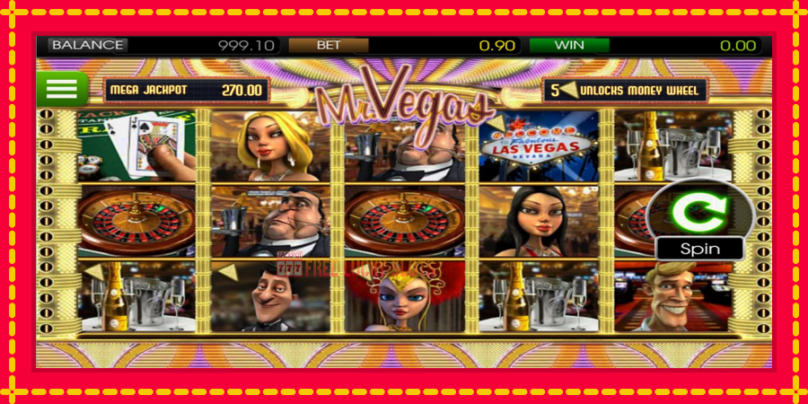 Mr. Vegas: สล็อตแมชชีนพร้อมกราฟิกที่ทันสมัย, รูปภาพ 1