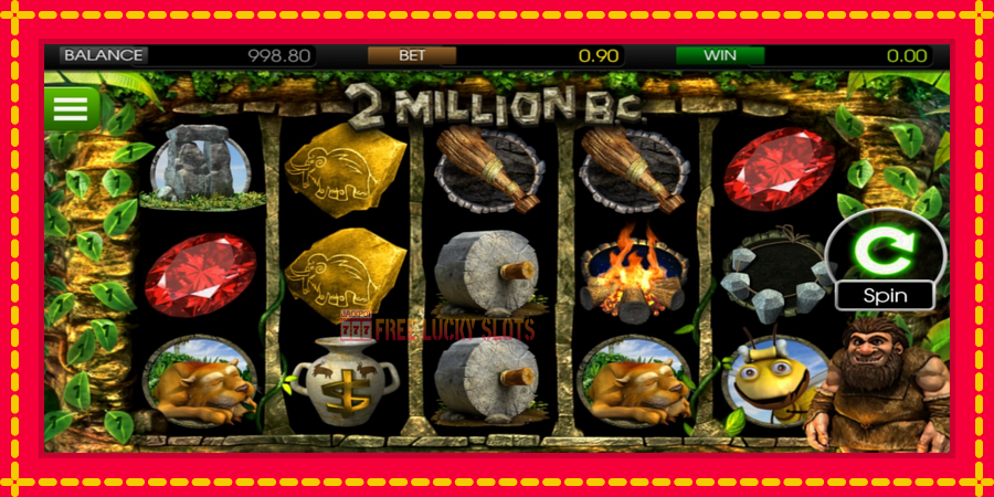 2 Million BC: สล็อตแมชชีนพร้อมกราฟิกที่ทันสมัย, รูปภาพ 2