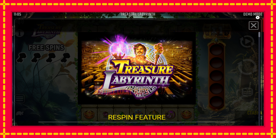 Treasure Labyrinth: สล็อตแมชชีนพร้อมกราฟิกที่ทันสมัย, รูปภาพ 4