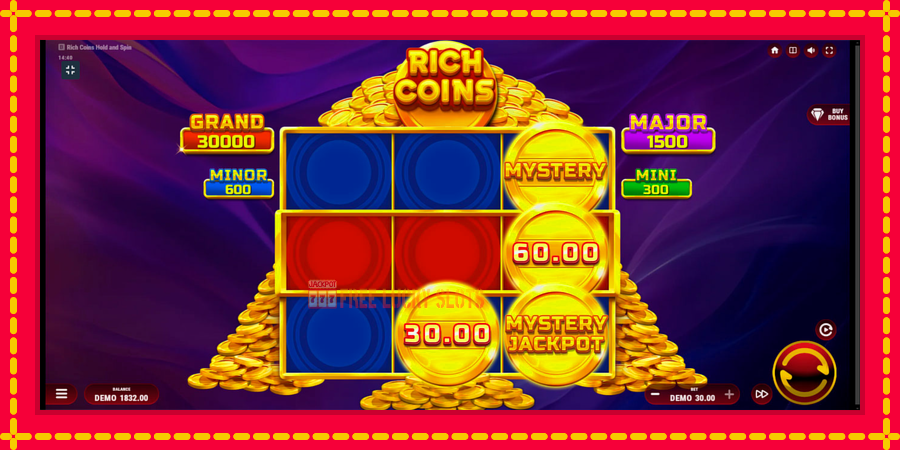 Rich Coins Hold and Spin: สล็อตแมชชีนพร้อมกราฟิกที่ทันสมัย, รูปภาพ 5