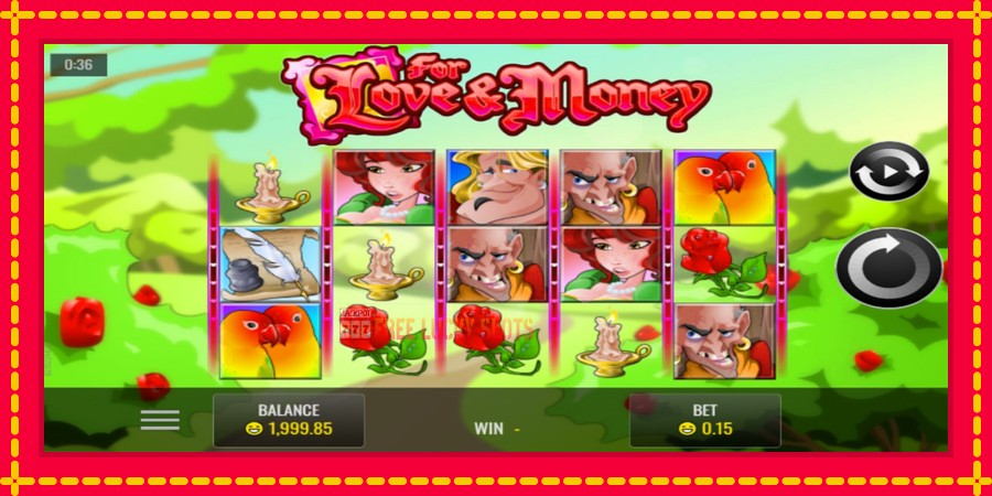 For Love and Money: สล็อตแมชชีนพร้อมกราฟิกที่ทันสมัย, รูปภาพ 1