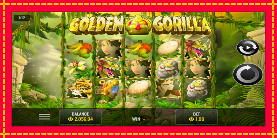 Golden Gorilla: สล็อตแมชชีนพร้อมกราฟิกที่ทันสมัย, รูปภาพ 1