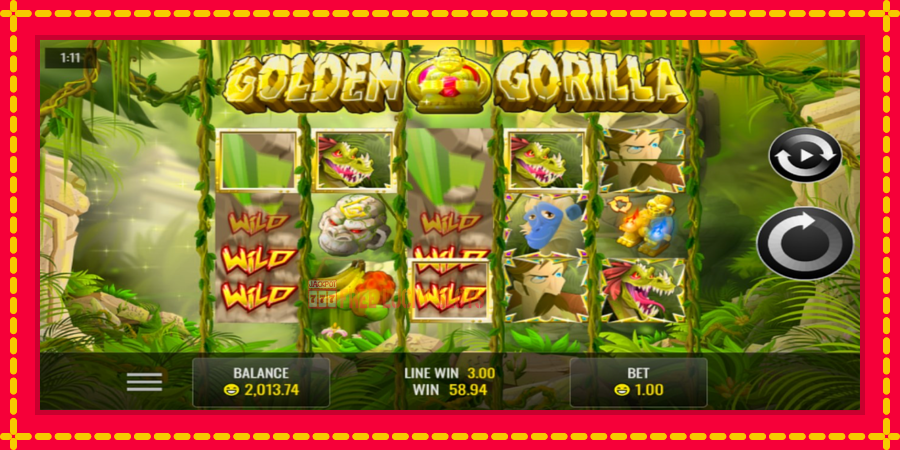 Golden Gorilla: สล็อตแมชชีนพร้อมกราฟิกที่ทันสมัย, รูปภาพ 2