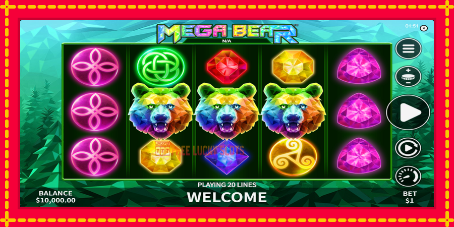 Mega Bear: สล็อตแมชชีนพร้อมกราฟิกที่ทันสมัย, รูปภาพ 2