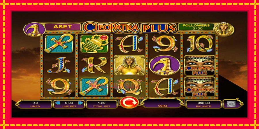 Cleopatra Plus: สล็อตแมชชีนพร้อมกราฟิกที่ทันสมัย, รูปภาพ 2