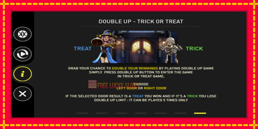 Trick or Treats: สล็อตแมชชีนพร้อมกราฟิกที่ทันสมัย, รูปภาพ 5