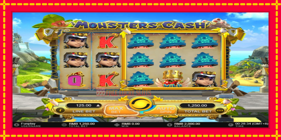 Monsters Cash: สล็อตแมชชีนพร้อมกราฟิกที่ทันสมัย, รูปภาพ 3