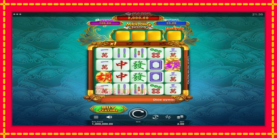 Pong Pong Mahjong Jackpots: สล็อตแมชชีนพร้อมกราฟิกที่ทันสมัย, รูปภาพ 1