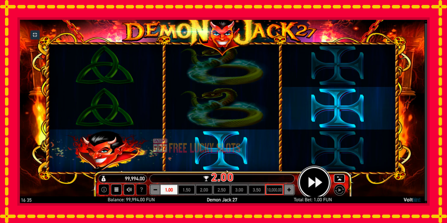 Demon Jack 27: สล็อตแมชชีนพร้อมกราฟิกที่ทันสมัย, รูปภาพ 2