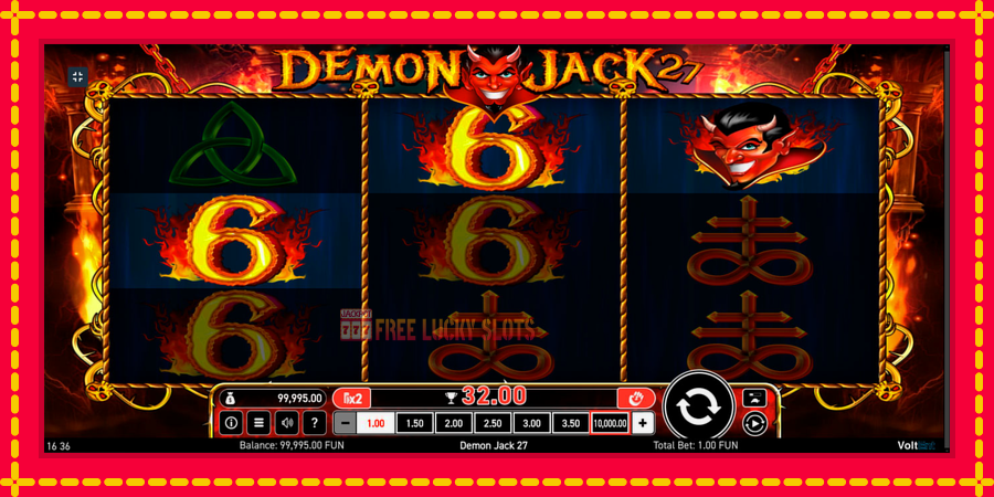 Demon Jack 27: สล็อตแมชชีนพร้อมกราฟิกที่ทันสมัย, รูปภาพ 3