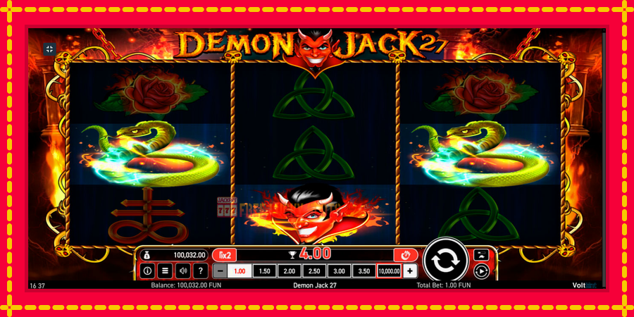 Demon Jack 27: สล็อตแมชชีนพร้อมกราฟิกที่ทันสมัย, รูปภาพ 6