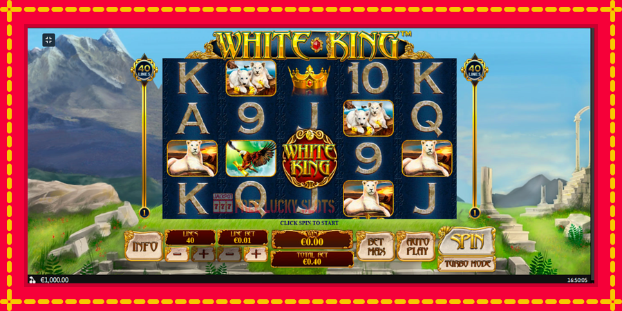 White King: สล็อตแมชชีนพร้อมกราฟิกที่ทันสมัย, รูปภาพ 1