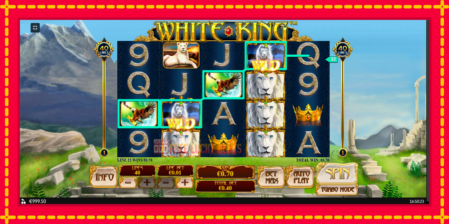 White King: สล็อตแมชชีนพร้อมกราฟิกที่ทันสมัย, รูปภาพ 2