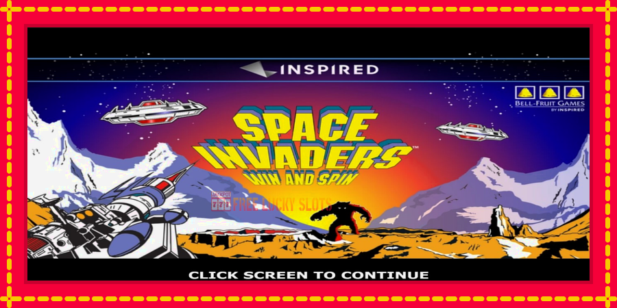 Space Invaders Win and Spin: สล็อตแมชชีนพร้อมกราฟิกที่ทันสมัย, รูปภาพ 1