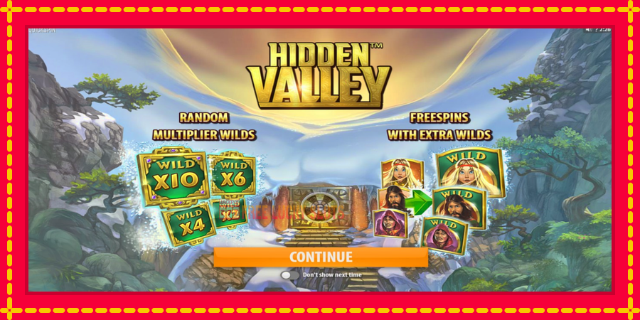 Hidden Valley: สล็อตแมชชีนพร้อมกราฟิกที่ทันสมัย, รูปภาพ 1