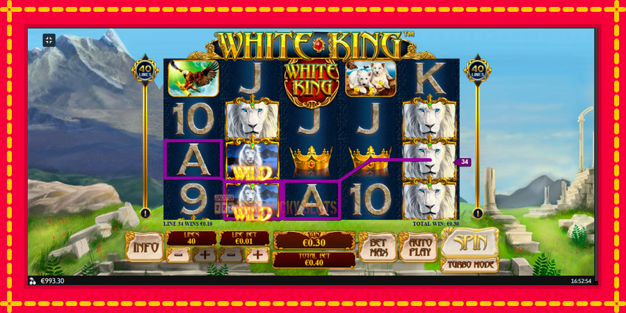 White King: สล็อตแมชชีนพร้อมกราฟิกที่ทันสมัย, รูปภาพ 9