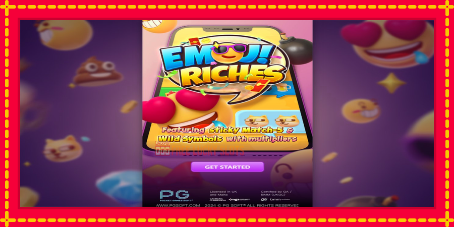 Emoji Riches: สล็อตแมชชีนพร้อมกราฟิกที่ทันสมัย, รูปภาพ 1