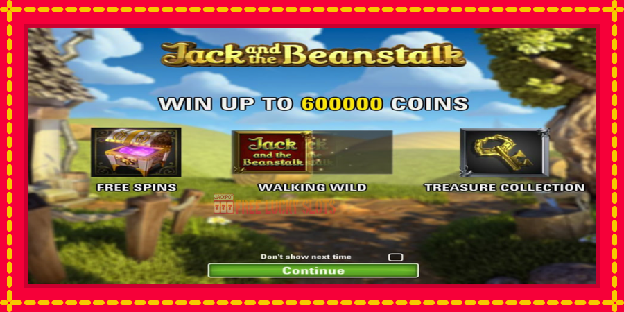 Jack’s Beanstalk: สล็อตแมชชีนพร้อมกราฟิกที่ทันสมัย, รูปภาพ 1