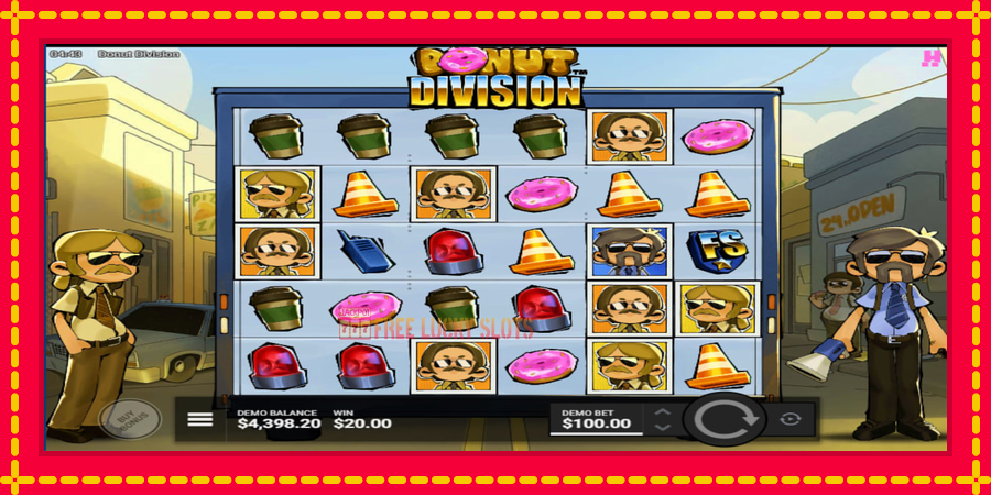 Donut Division: สล็อตแมชชีนพร้อมกราฟิกที่ทันสมัย, รูปภาพ 5