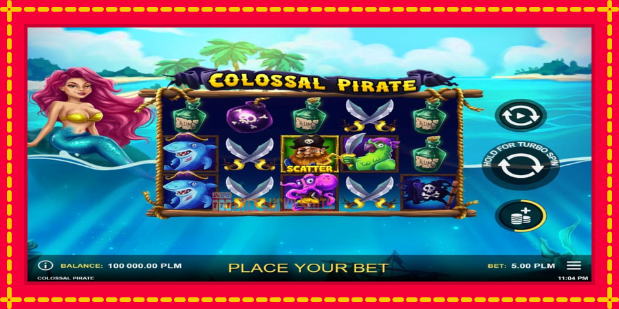 Colossal Pirate: สล็อตแมชชีนพร้อมกราฟิกที่ทันสมัย, รูปภาพ 1