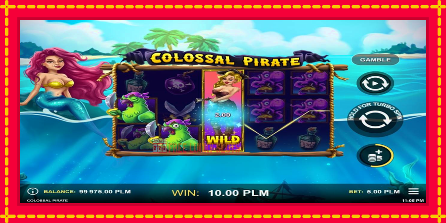 Colossal Pirate: สล็อตแมชชีนพร้อมกราฟิกที่ทันสมัย, รูปภาพ 3