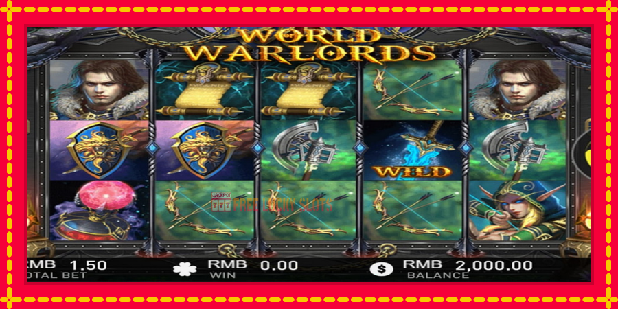 World of Warlords: สล็อตแมชชีนพร้อมกราฟิกที่ทันสมัย, รูปภาพ 1