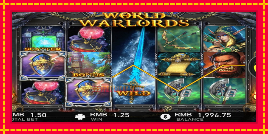 World of Warlords: สล็อตแมชชีนพร้อมกราฟิกที่ทันสมัย, รูปภาพ 3