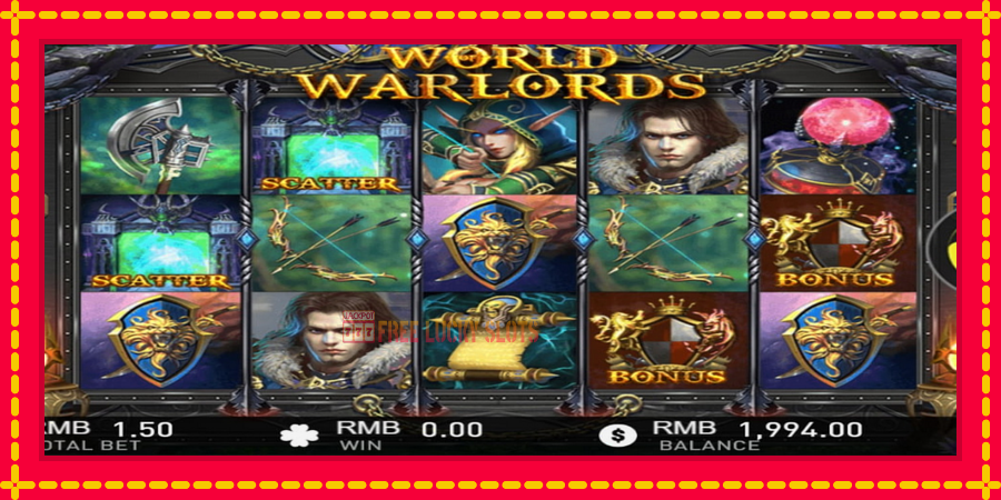 World of Warlords: สล็อตแมชชีนพร้อมกราฟิกที่ทันสมัย, รูปภาพ 4