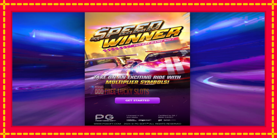 Speed Winner: สล็อตแมชชีนพร้อมกราฟิกที่ทันสมัย, รูปภาพ 1