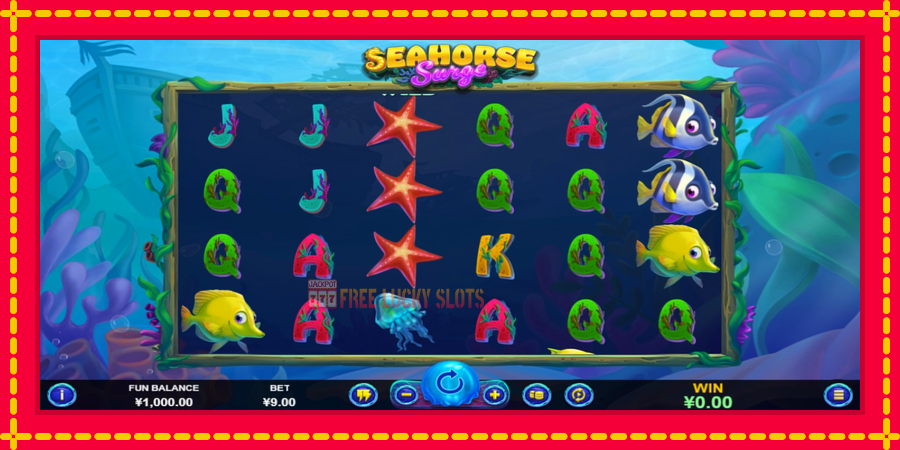 Seahorse Surge: สล็อตแมชชีนพร้อมกราฟิกที่ทันสมัย, รูปภาพ 1