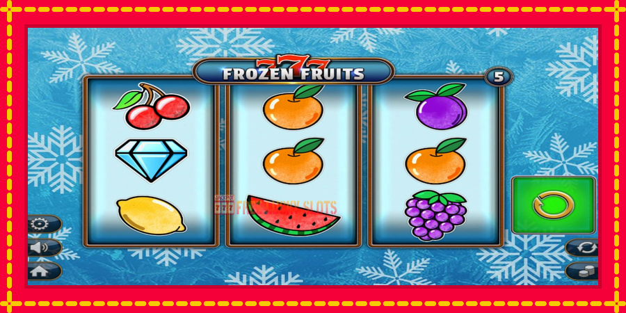 777 Frozen Fruits: สล็อตแมชชีนพร้อมกราฟิกที่ทันสมัย, รูปภาพ 1