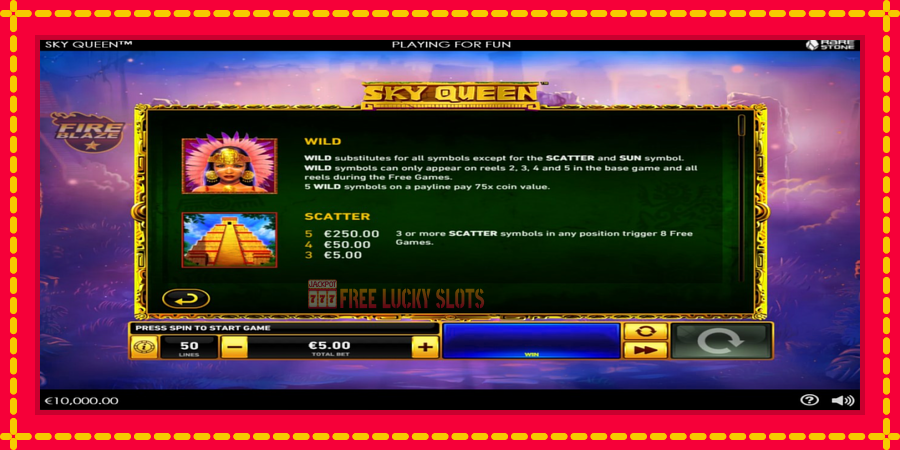 Sky Queen: สล็อตแมชชีนพร้อมกราฟิกที่ทันสมัย, รูปภาพ 4