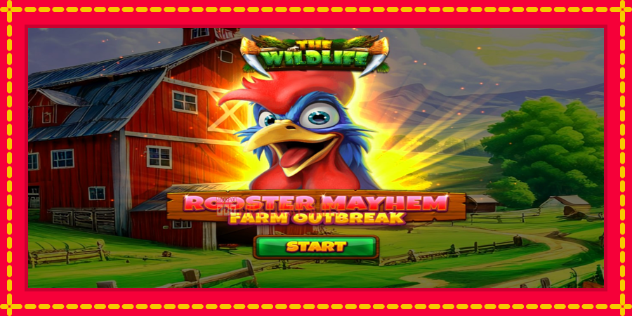 Rooster Mayhem Farm Outbreak: สล็อตแมชชีนพร้อมกราฟิกที่ทันสมัย, รูปภาพ 1